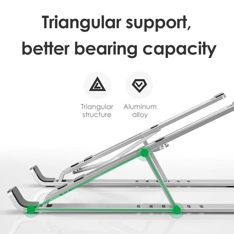 aluminum laptop stand adjustable height