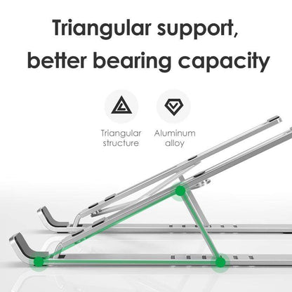 aluminum laptop stand adjustable height