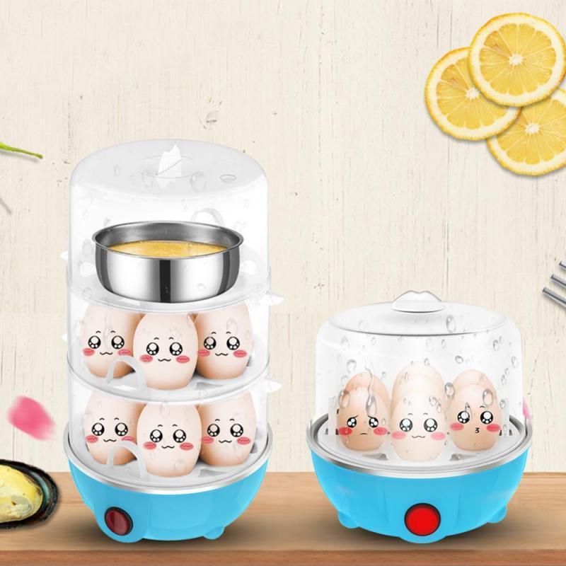 egg cooker with triple layer design mini breakfast cooker