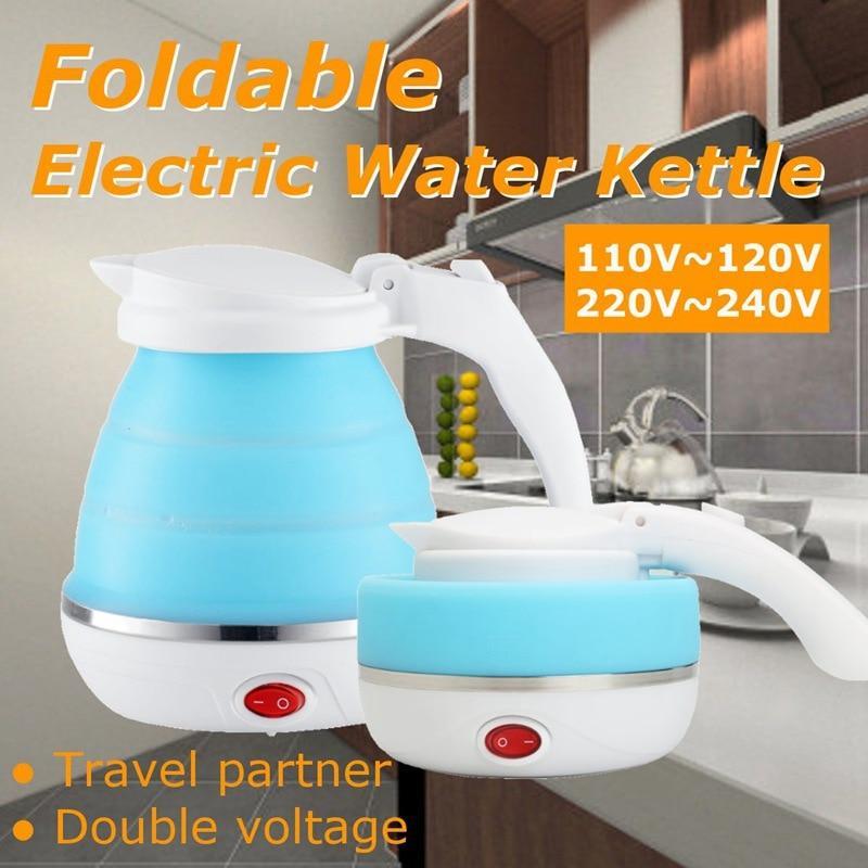 electric kettle silicone portable foldable