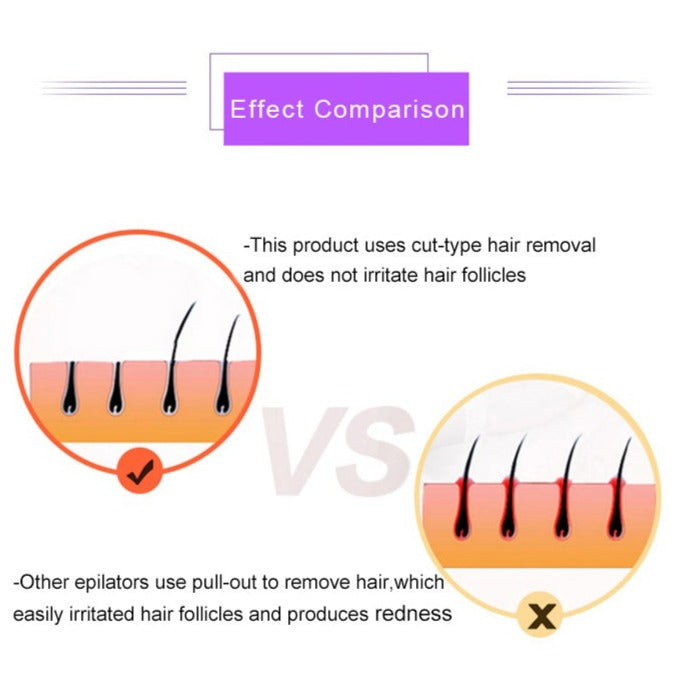 electric laser hair removal device for women